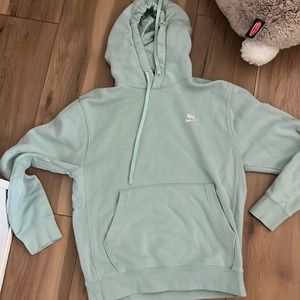 teal nike hoodie
